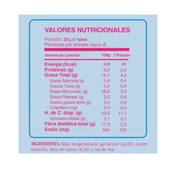 Imagen del producto Ramitas de Garbanzos Sal de Mar (Tamaño Familiar) 3