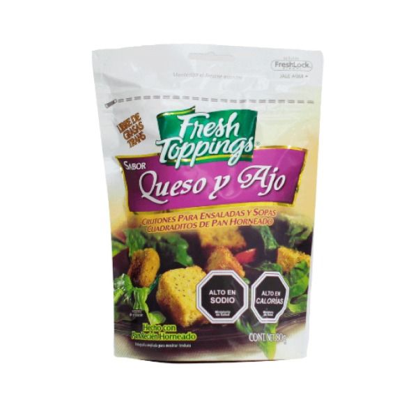 Imagen del producto Crutones sabor Queso y Ajo