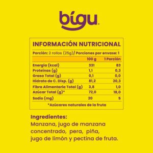 Imagen del producto Rollos de Fruta Piña 3