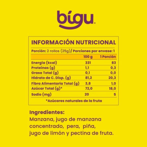 Imagen del producto Rollos de Fruta Piña 3