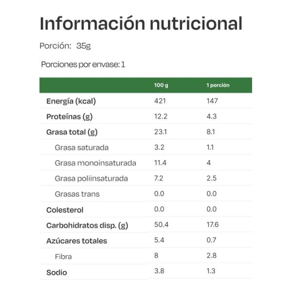 Imagen del producto Barra Natural Maní 3
