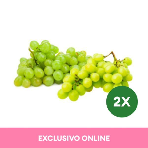Imagen del producto Uva Blanca sin Pepa Pack 2x
