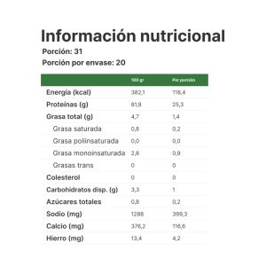 Imagen del producto Proteina en Polvo Vegana Refill 3