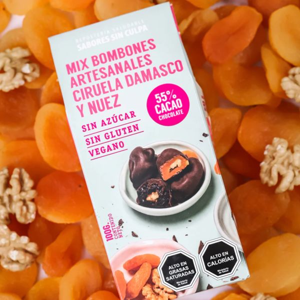 Imagen del producto Mix de Bombones Damasco y Nuez 2