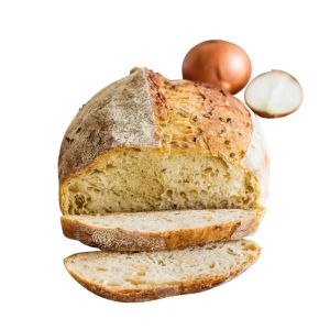 Imagen del producto Pan Hogaza Cebolla Masa Madre Rebanado 1
