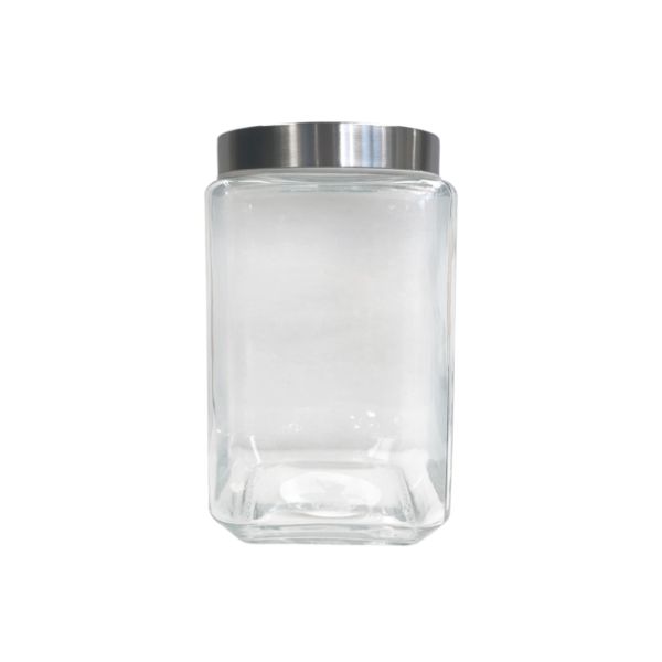 Imagen del producto Canister de Vidrio Gris 2000 ml. 1