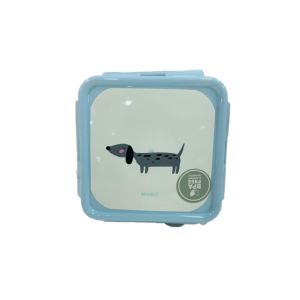 Envase hermético PP  500 ml Azul uni.