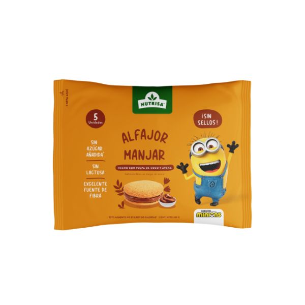 Imagen del producto Alfajor Manjar x5 1