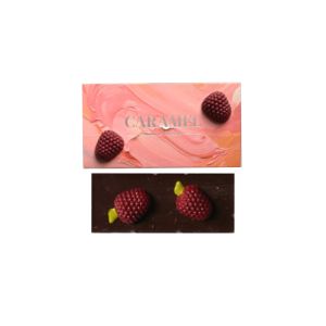 Tableta de chocolate Frambuesas un.