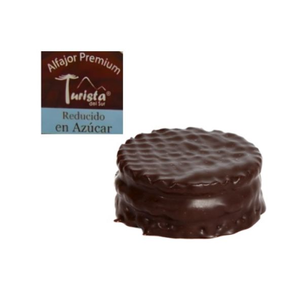 Imagen del producto Alfajor relleno de dulce de leche reducido en azúcar 1