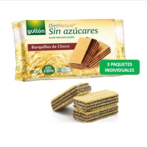 Imagen del producto Galleta oblea chocolate sin Azúcar 3un 1