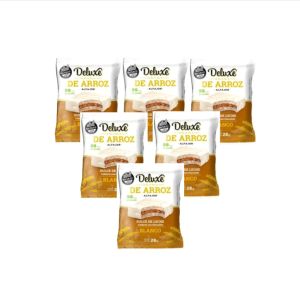Imagen del producto Pack Alfajor de arroz chocolate blanco y dulce de leche 6un. 1
