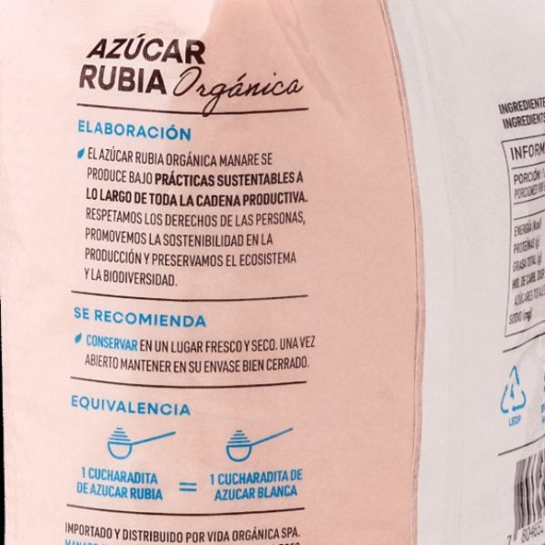 Imagen del producto Azúcar rubia orgánica 3