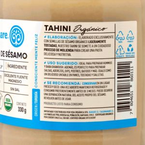 Imagen del producto Tahini Orgánico (Pasta de Sésamo) 3