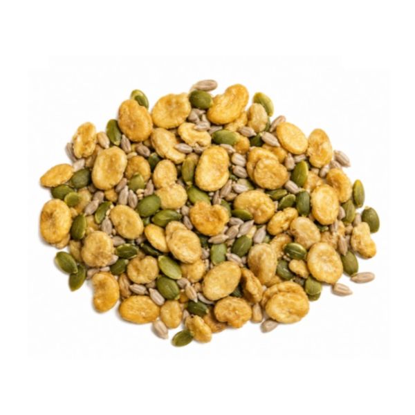 Imagen del producto Mix Primaveral (Habas tostadas saladas,  sésamo tostado, zapallo y maravillas ) 1