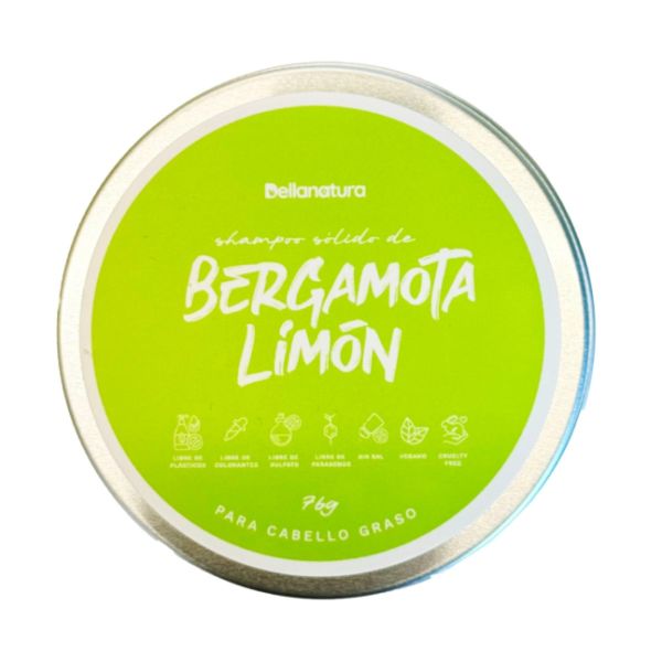 Imagen del producto Shampoo Sólido Bergamota-Limón