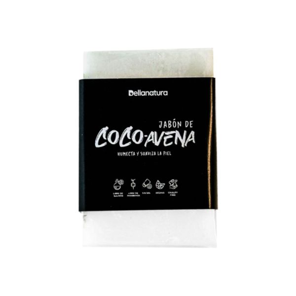 Imagen del producto Jabón Coco-avena y Manteca de Cacao
