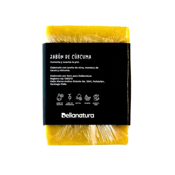 Imagen del producto Jabón Cúrcuma  y Manteca de Cacao 2