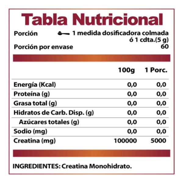 Imagen del producto Creatina Monohydrate 2