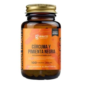 Tabletas Cúrcuma y pimienta negra 100 tab.