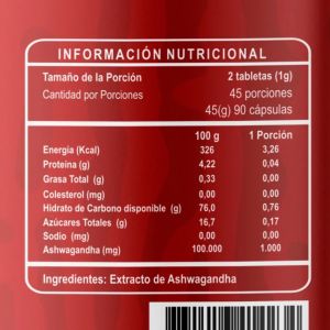 Imagen del producto Cápsulas de Ashwagandha 2
