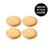 Pan Hallulla Artesanal Masa Madre Pack 4 un
