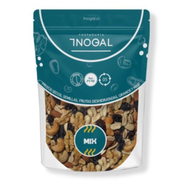 Imagen del producto Mix del Sur (Castaña cajú salada, almendra, nueces, maní salado, pasas flame) 1