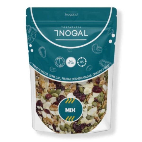 Imagen del producto Mix Nómade (Almendras laminadas, cranberries, nueces, semilla zapallo)