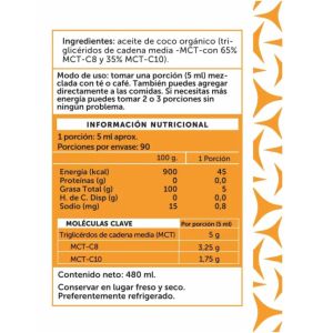 Imagen del producto Keto Oil MCT Plus 3