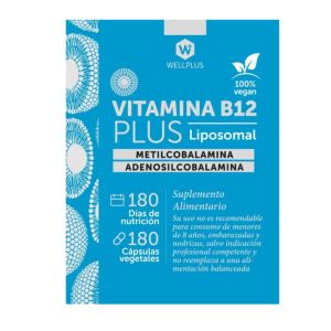 Imagen del producto Vitamina B12 Plus Liposomal (Metilcobalamina) 2