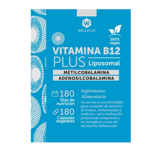 Imagen del producto Vitamina B12 Plus Liposomal (Metilcobalamina) 2