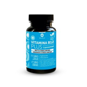 Vitamina B12 Plus Liposomal (Metilcobalamina) 180 Cápsulas