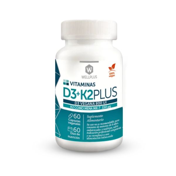 Imagen del producto Vitamina D3 + K2 Plus