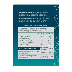 Imagen del producto Magnesio Bisciglinato Pure 3