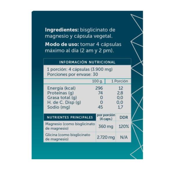 Imagen del producto Magnesio Bisciglinato Pure 3