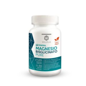 Magnesio Bisciglinato Pure 120 Cápsulas