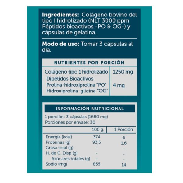 Imagen del producto Collagen Pure (Péptidos Bioactivos) 3