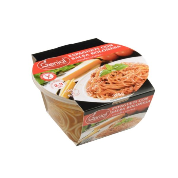 Imagen del producto Caja Espagueti Salsa Boloñesa
