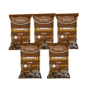 Pack Almendras con Chocolate de Leche Individual 5 un x 30 grs