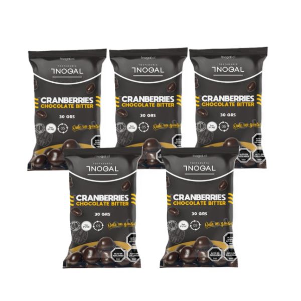 Imagen del producto Pack Cranberries con Chocolate Bitter Individual 1