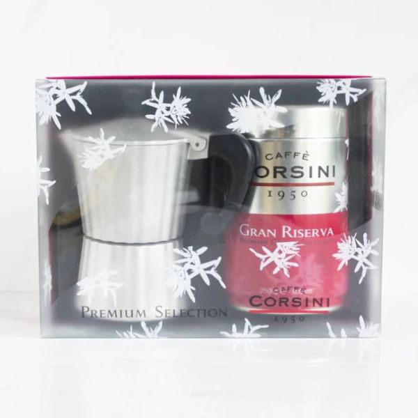 Imagen del producto Pack Moka Italina + Café Gran Reserva Corsini 3
