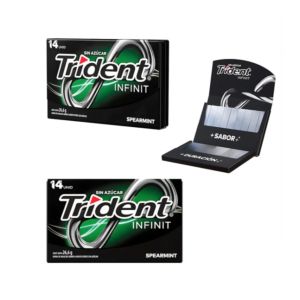 Imagen del producto Chicle Infint sin azúcar yerbabuena 2