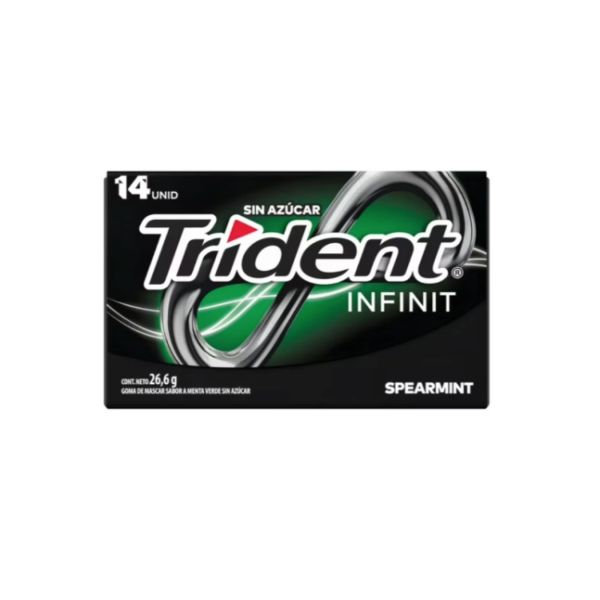 Imagen del producto Chicle Infint sin azúcar yerbabuena 1