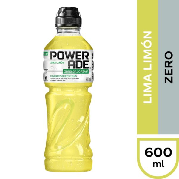 Imagen del producto Bebida Isotónica Powerade Zero Sabor Lima Limón 1