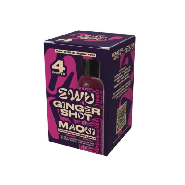 Imagen del producto Pack 4  Shots de Jengibre con Maqui 3