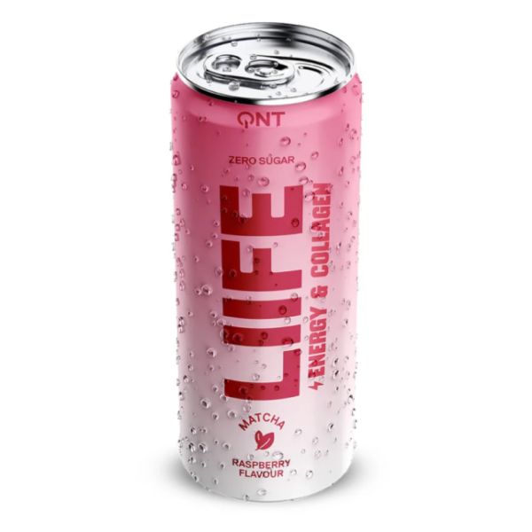 Imagen del producto Bebida Gaseosa Sin Azúcar Energy & Collagen Sabor Matcha - Frambuesa