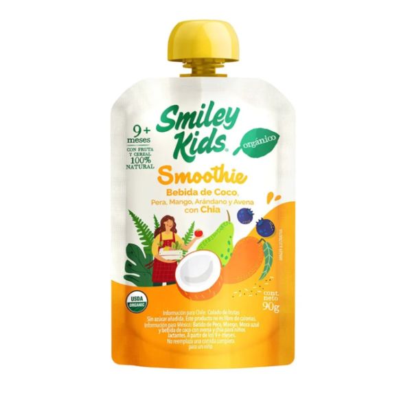 Imagen del producto Smoothie Orgánico Pera Mango Arándano 1