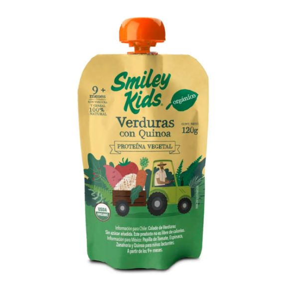 Imagen del producto Colado Orgánico Verduras con Quinoa 1