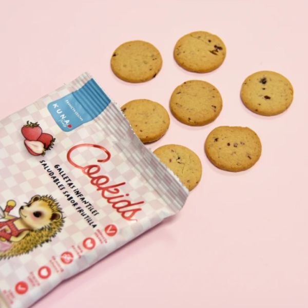 Imagen del producto Galletas  CooKids Sabor Frutilla 4