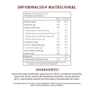 Imagen del producto Galletas CooKids Sabor Cacao 3